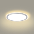 Brilagi - LED kopalniška stropna svetilka ULTRA SLIM LED/18W/230V Ø 30 cm srebrna IP54