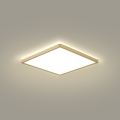 Brilagi - LED kopalniško stropno svetilo ULTRA SLIM LED/18W/230V 30x30 cm zlato IP54