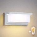 Brilagi - LED zatemnljivo zunanje stensko svetilo BRICKY 1xE27/6W/230V 2700-6500K IP54 bela