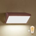 Brilagi - LED zatemnljivo zunanje stensko svetilo TRIANGLE 1xE27/6W/230V 2700-6500K IP65 rjava