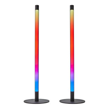 SET 2x LED RGBIC Zatemnljiva namizna svetilka SmartLife LED/36W/230V 55 cm 2700-6500K Wi-Fi Tuya + daljinski upravljalnik