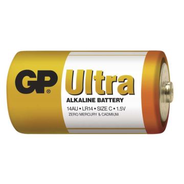 2 kom Alkalna baterija C GP ULTRA 1,5V