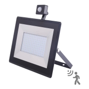 Aigostar - LED Reflektor s senzorjem LED/100W/230V IP65 črna