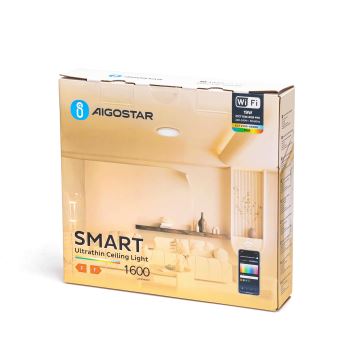 Aigostar - LED RGB+CCT Stropna svetilka LED/19W/230V 2700-6500K Wi-Fi