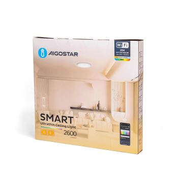 Aigostar - LED RGB+CCT Stropna svetilka LED/25W/230V 2700-6500K Wi-Fi