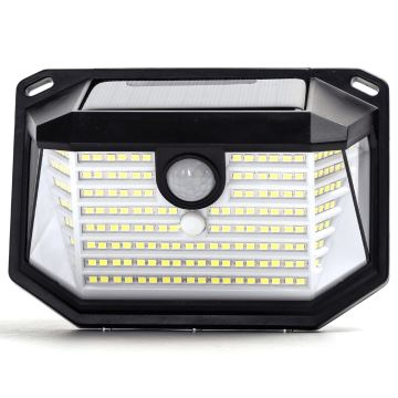 Aigostar - LED Solarna stenska svetilka s senzorjem LED/0,8W/5,5V 6500K IP65