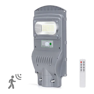 Aigostar - LED Solarna ulična svetilka s senzorjem LED/50W/3,2V IP65 6500K + Daljinski upravljalnik