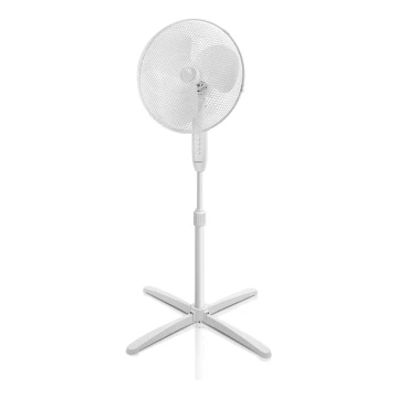 Aigostar - Stoječi ventilator 45W/230V 120 cm bela