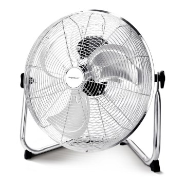 Aigostar - Talni ventilator 60W/230V 44,5 cm krom