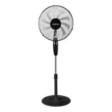 Aigostar - Talni ventilator 60W/230V črna