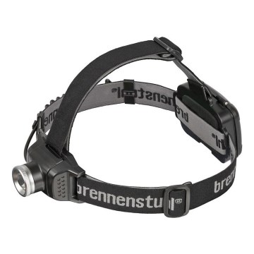 Brennenstuhl - LED Naglavna svetilka LuxPremium LED/3xAA IP44 črna