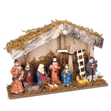 Brilagi - LED Božična dekoracija LED/2xAA nativity scene