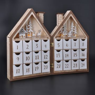 Brilagi - LED Božična dekoracija LED/2xAAA advent calendar