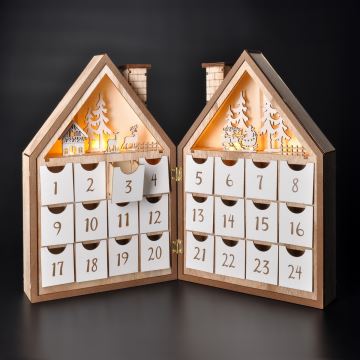 Brilagi - LED Božična dekoracija LED/2xAAA advent calendar