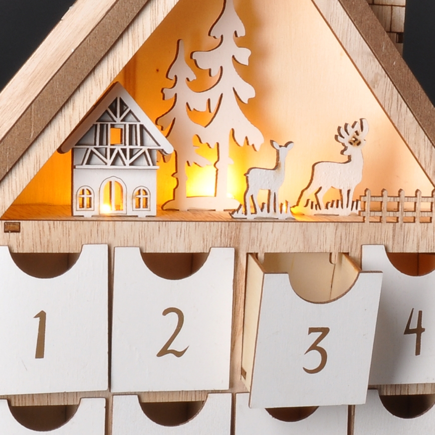 Brilagi - LED Božična dekoracija LED/2xAAA advent calendar