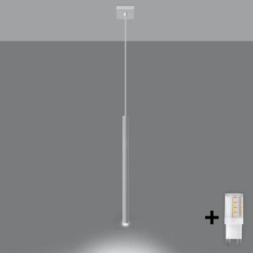 Brilagi -  LED Lestenec na vrvici DRIFA 1xG9/4W/230V bela