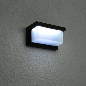 Brilagi - LED Solarna stenska svetilka s senzorjem BRICK LED/12W/5,5V IP65