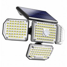 Brilagi - LED Solarna stenska svetilka s senzorjem WALLIE LED/5W/5,5V IP65