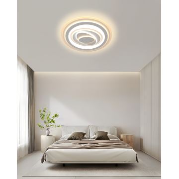 Brilagi - LED Zatemnitvena stropna svetilka MODERN LED/60W/230V 2700-6500K + Daljinski upravljalnik