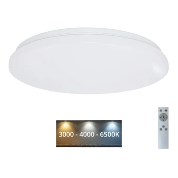 Brilagi - LED Zatemnitvena stropna svetilka OPAL LED/24W/230V  3000/4000/6500K + Daljinski upravljalnik