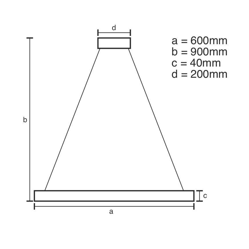 Brilagi - LED Zatemnitveni lestenec na vrvici CIRCLE LED/42W/230V 3000-6500K + Daljinski upravljalnik