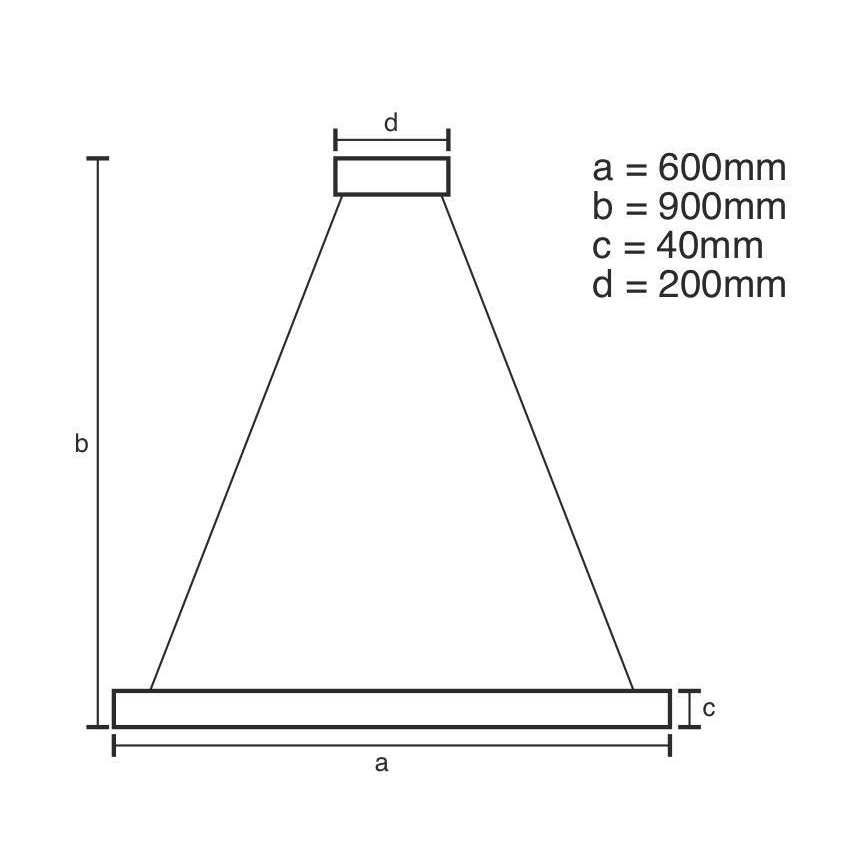 Brilagi - LED Zatemnitveni lestenec na vrvici CIRCLE LED/42W/230V 3000-6500K + Daljinski upravljalnik