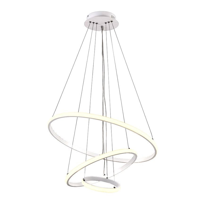 Brilagi - LED Zatemnitveni lestenec na vrvici CIRCLE LED/90W/230V 3000-6500K + Daljinski upravljalnik