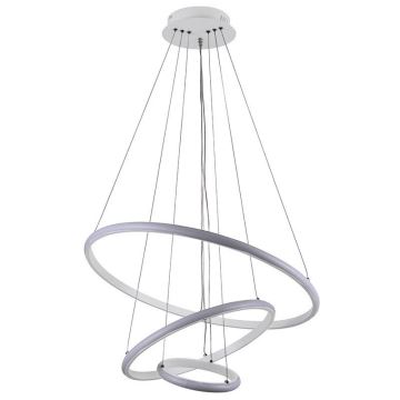 Brilagi - LED Zatemnitveni lestenec na vrvici CIRCLE LED/90W/230V 3000-6500K + Daljinski upravljalnik