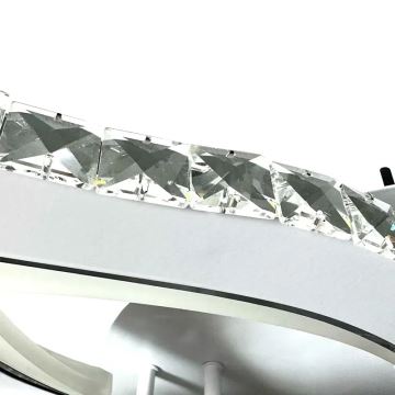 Brilagi - LED Zatemnitveni nadgradni lestenec TWIST LED/180W/230V 3000-6500K + Daljinski upravljalnik