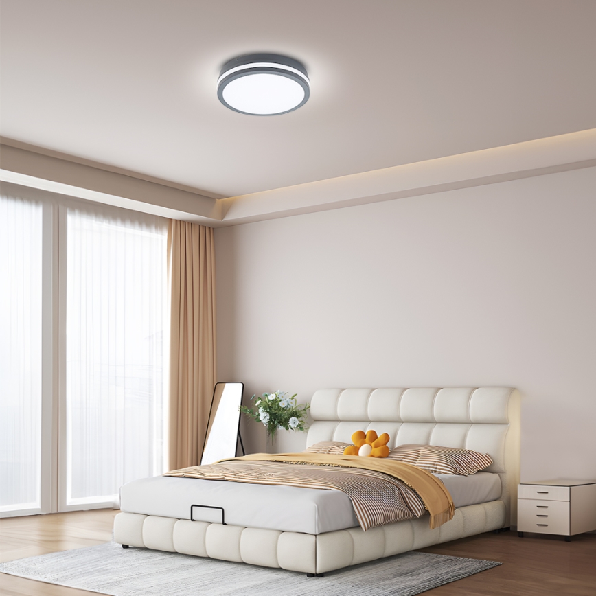 Brilagi - LED Zunanja svetilka BENE LED/24W/230V pr. 26 cm antracit IP54