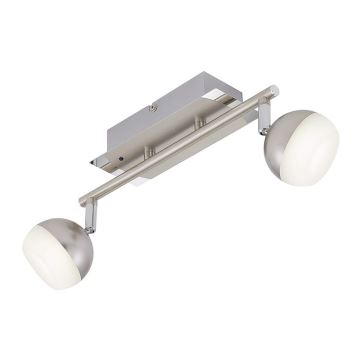 Briloner 2040-022 - LED RGB Zatemnitveni reflektor 2xLED/3,3W/230V + Daljinski upravljalnik