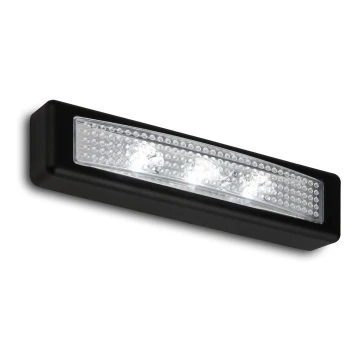Briloner 2689-035 - LED Lučka za orientacijo na dotik LERO LED/0,18W/3xAAA črna