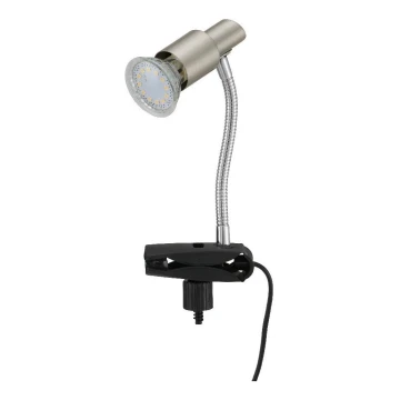 Briloner 2877-012P - LED Namizna svetilka z zaponko SIMPLE 1xGU10/3W/230V