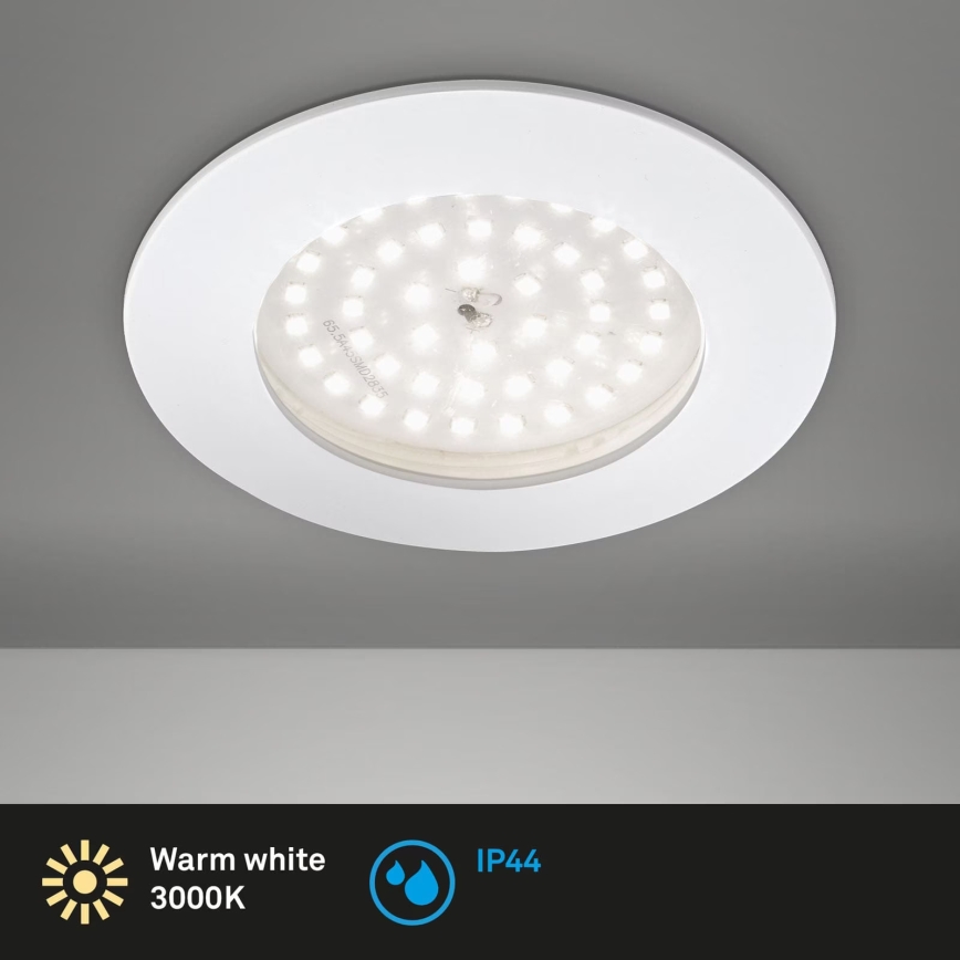 Briloner 7206-016 - LED Kopalniška vgradna svetilka LED/10,5W/230V IP44