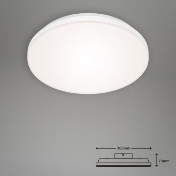 Briloner 7377-016 - LED Zatemnitvena stropna svetilka LED/12W/230V 3000-6500K + Daljinski upravljalnik