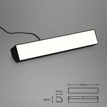 Briloner 7379-015 - LED RGBW Zatemnitvena svetilka SMART LED/9W/230V 3000-6500K Wi-Fi Tuya + Daljinski upravljalnik