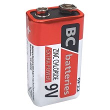 Cink-kloridna baterija 6F22 EXTRA POWER 9V