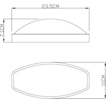 Deko-Light 731092 - LED Zunanja stenska svetilka ERIDANI LED/13W/230V IP44 antracit