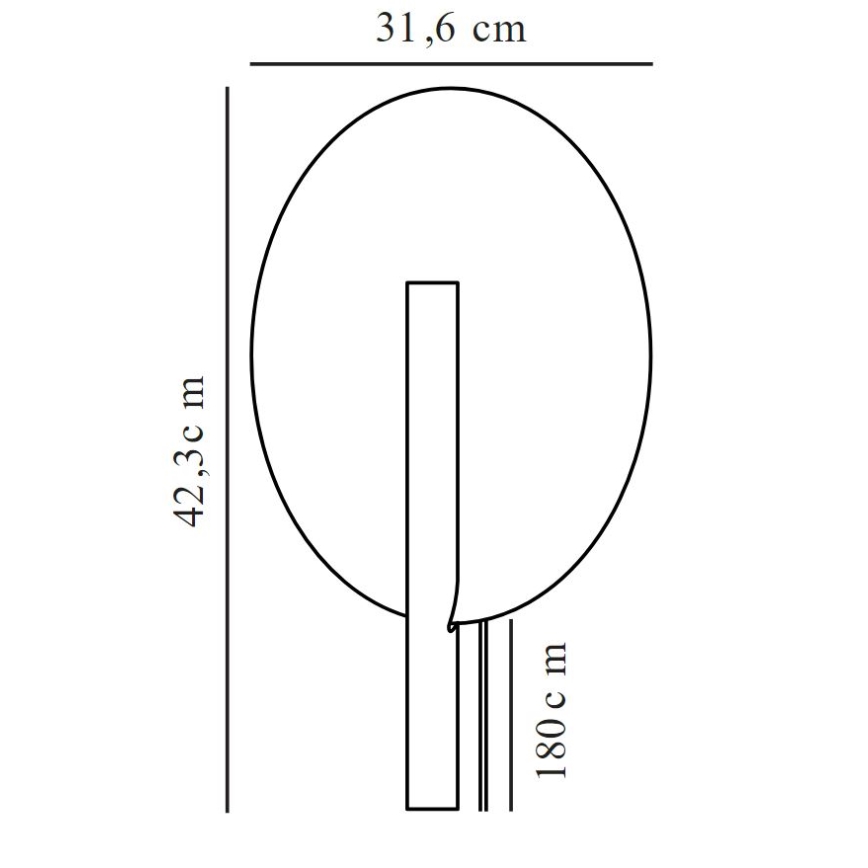 DFTP by Nordlux - Stenska svetilka FURIKO 1xG9/25W/230V črna