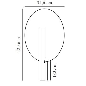 DFTP by Nordlux - Stenska svetilka FURIKO 1xG9/25W/230V medenina