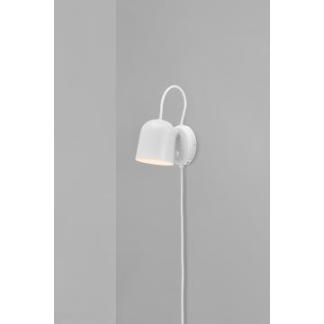 DFTP by Nordlux - Stenski reflektor z USB priključkom ANGLE 1xGU10/25W/230V bela