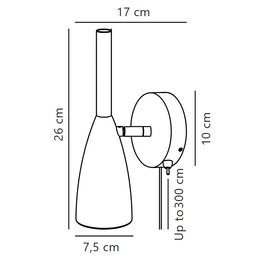 DFTP by Nordlux - Stenski reflektor PURE 1xGU10/8W/230V bela