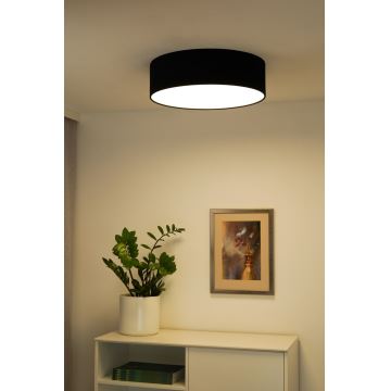 Duolla - LED Stropna svetilka CORTINA LED/26W/230V pr. 45 cm 4000K črna