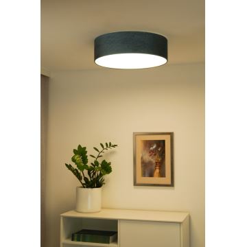 Duolla - LED Stropna svetilka CORTINA LED/26W/230V pr. 45 cm 4000K turkizna