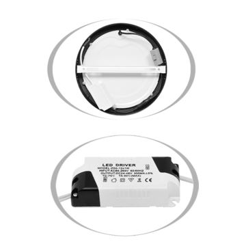 LED Kopalniška stropna svetilka LADA LED/12W/230V 3000/4000/6000K pr. 17 cm IP44 bela