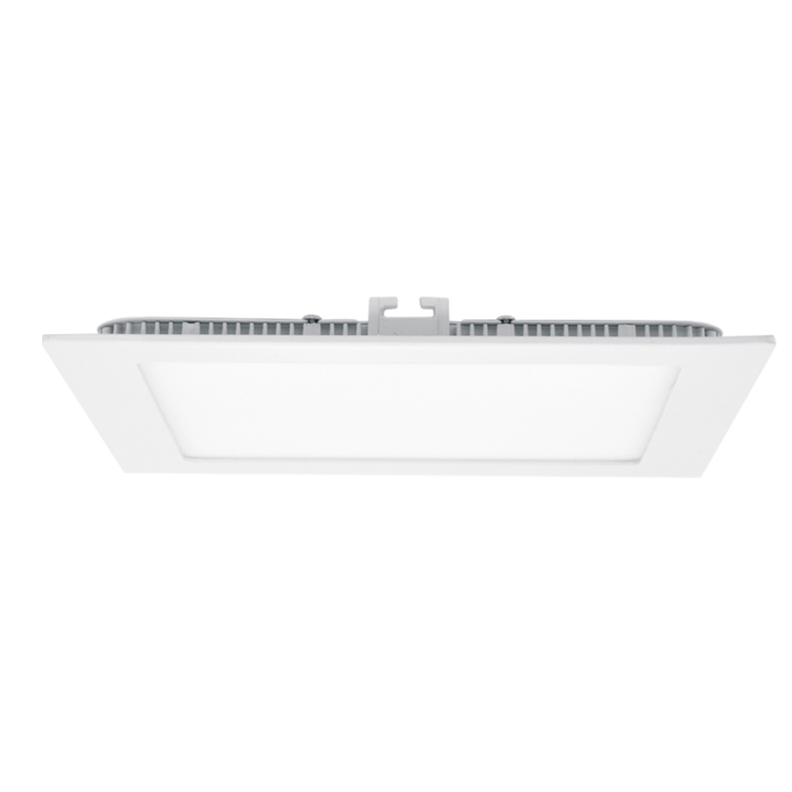 LED Kopalniška vgradna svetilka RAFA LED/12W/230V 3000/4000/6000K 17x17 cm IP44 bela