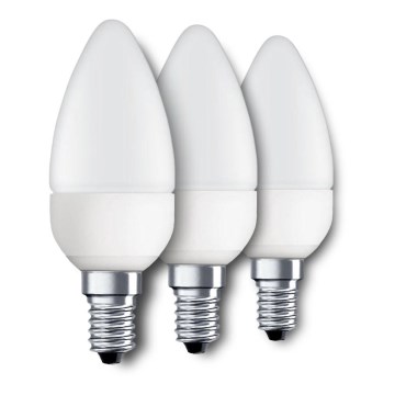 Eglo 10697 - SET 3x LED Žarnica E14/4W/230V 320lm sveča 3000K