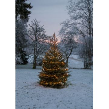 Eglo - LED Zunanja božična veriga 1200xLED 24m IP44 topla bela