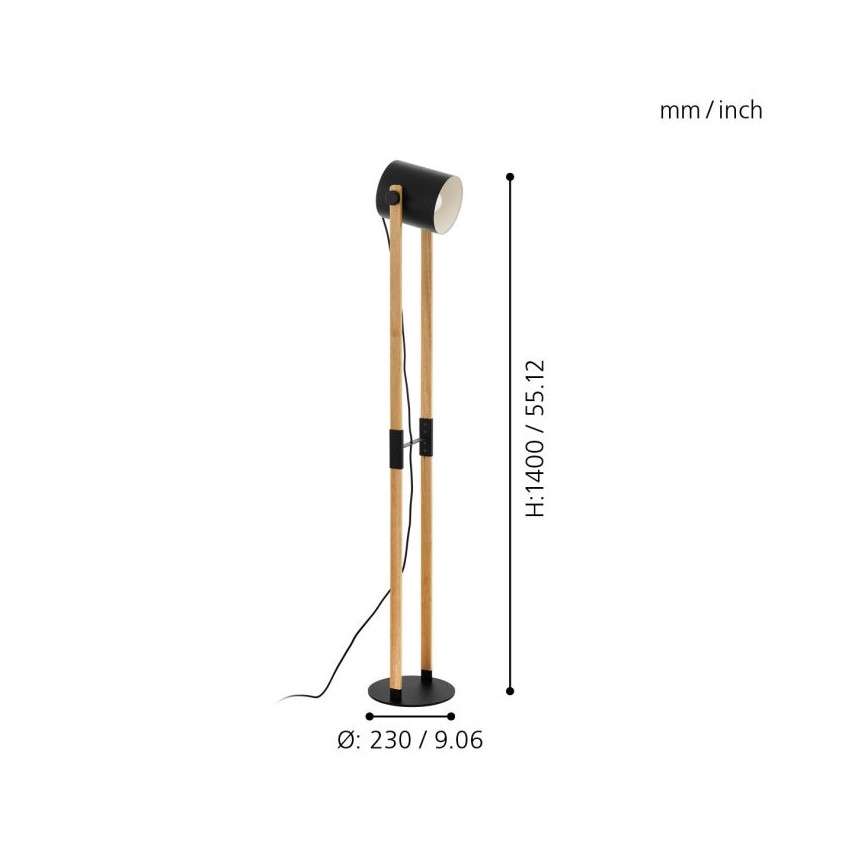 Eglo - Talna svetilka 1xE27/28W/230V - FSC certifikat