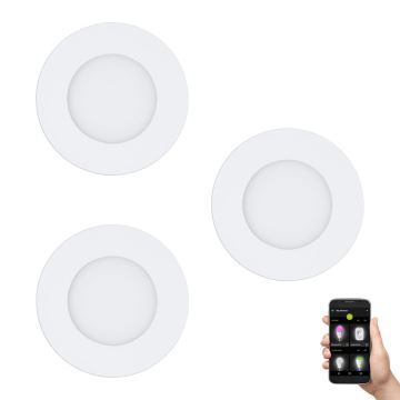 Eglo - ET 3x LED Zatemnitvena svetilka FUEVA-Z  LED/2,8W/230V IP44